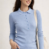 Maglia polo a costine Vicolo