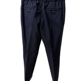 Pantalone Lardini Jogger in Lana – Blu Navy