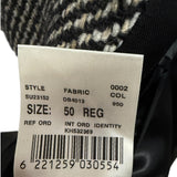 Cappotto Monopetto Lardini in Lana Spigata - Grigio Antracite