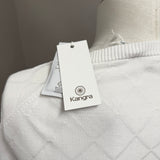 Maglia Kangra in Cotone Bianco - Girocollo Uomo - Taglia 48