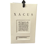 Camicia Xacus Tailor Fit - Blu Navy in Tessuto Stretch Albini