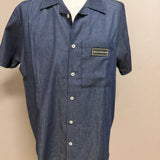 Camicia Diego Rodriguez in Denim Blu – Taglia L – Made in Italy