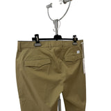 Pantaloni Department Five - Chinos Crop "Prince" in Cotone Beige Taglia 52