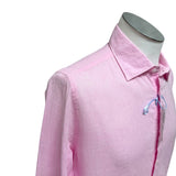 Camicia Manuel Ritz in Lino Rosa