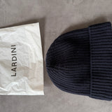 Berretto Lardini in Lana e Cashmere – Blu Navy