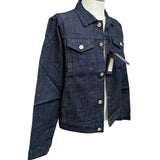 Giacca in Denim Billionaire "Crest" - Dark Blue