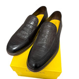 Mocassini Doucal’s - Lusso e Comfort in Stampa Coccodrillo