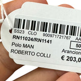 Polo da Uomo Roberto Collina Arancione - Taglia 50