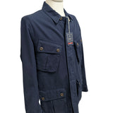 Giacca Uomo Fay Archive in Cotone Denim Blu - Taglia M