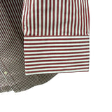 Camicia Hamaki-Ho – Rigata Bianco e Bordeaux