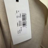 Abito Lardini Doppiopetto Beige in Lino e Seta - Taglia 50