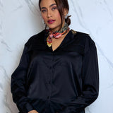 Camicia Roberto Cavalli con foulard