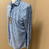 Camicia Ghirardelli Next – Fantasia Floreale Azzurra