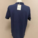 Polo Aspesi a Manica Corta - 100% Cotone Blu Navy