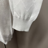 Maglia Kangra in Cotone Bianco - Girocollo Uomo - Taglia 48