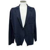 Giacca in Maglia Manuel Ritz Blu Notte - Taglia XL (52)