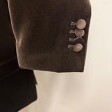 Giacca Lardini in Velluto "Attitude" – Marrone Cioccolato