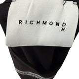 T-shirt John Richmond nera in cotone taglia XL