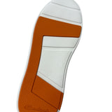 Sneaker Santoni Uomo in Pelle Grigia Martellata - Misura 43 (UK 8, US 9)