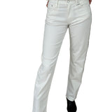 Jeans Donna Calvin Klein – Straight Fit Bianco