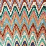 Tuta intera Zigzag Chevron con Scollo frontale e Schiena Scoperta