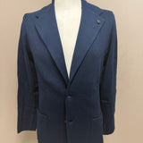 Lardini Giacca Blu in Cotone