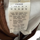 Pantaloni Circolo 1901 in Cotone Piqué - Marrone Brunette taglia L