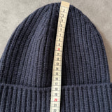 Berretto Lardini in Lana e Cashmere – Blu Navy