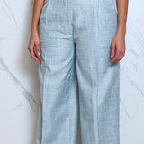 Completo lino doppio petto Lardini donna