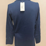 Lardini Giacca Blu in Cotone