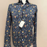 Sonrisa Camicia a Fiori in puro cotone