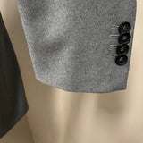 Giacca Manuel Ritz Doppio Petto in Lana Marzotto - Grigio Melange