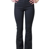 Jeans nero Calvin Klein skinny bootcut a vita alta
