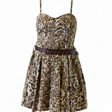 Mini abito Leopardato Vicolo