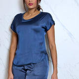 Blusa satinata
