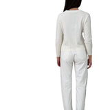 Jeans Donna Calvin Klein – Straight Fit Bianco