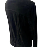 Camicia in Pelle Scamosciata Andrea D'Amico - Nera