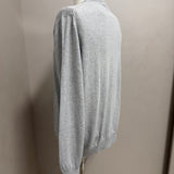 Pullover Girocollo Kangra – 100% Cotone (Grigio Perla)