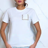 T-shirt tasca gioiello
