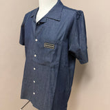 Camicia Diego Rodriguez in Denim Blu – Taglia L – Made in Italy