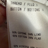 Giacca Lardini Sartoriale in Cotone e Lino – Fantasia Check Beige e Marrone taglia 54