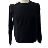 Pullover Della Ciana - Nero in Pura Lana Vergine