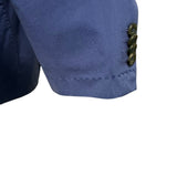 Giacca Manuel Ritz – Blu Avio in Cotone Elasticizzato