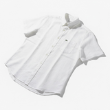 Camicia Lacoste – Regular Fit in Lino Bianco