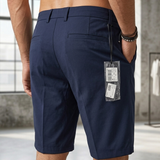 Bermuda Yes Zee Blu Navy Uomo Elasticizzati - Taglia 50