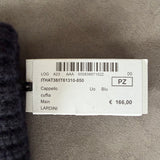 Berretto Lardini in Lana e Cashmere – Blu Navy