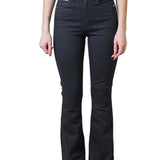 Jeans nero Calvin Klein skinny bootcut a vita alta