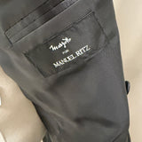 Giacca Manuel Ritz Doppio Petto in Lana Marzotto - Grigio Melange