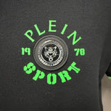 Polo Plein Sport "Swim" - Nero e Verde Neon