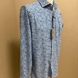 Camicia Ghirardelli Next – Fantasia Floreale Azzurra